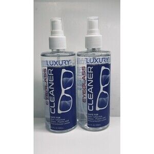 2x Luxury Eyeglass Cleaner Spray 8.4 oz Anti-Reflective Glass, 2 Pack New Sealed